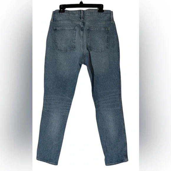 J. Crew Vintage Straight Leg Jeans - Blue, size 31 T. - Picture 2 of 7